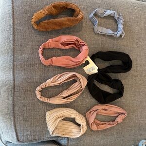 a new day Women's Hair Accessories Set - Black, Pink, Tan, brown